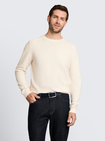 Pull-over TOM TAILOR en beige : devant