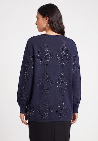 Pull-over usha BLACK LABEL en bleu