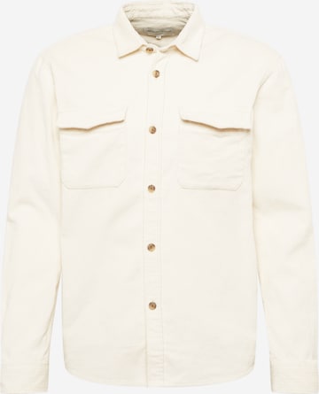 Regular fit Camicia di TOM TAILOR DENIM in beige: frontale