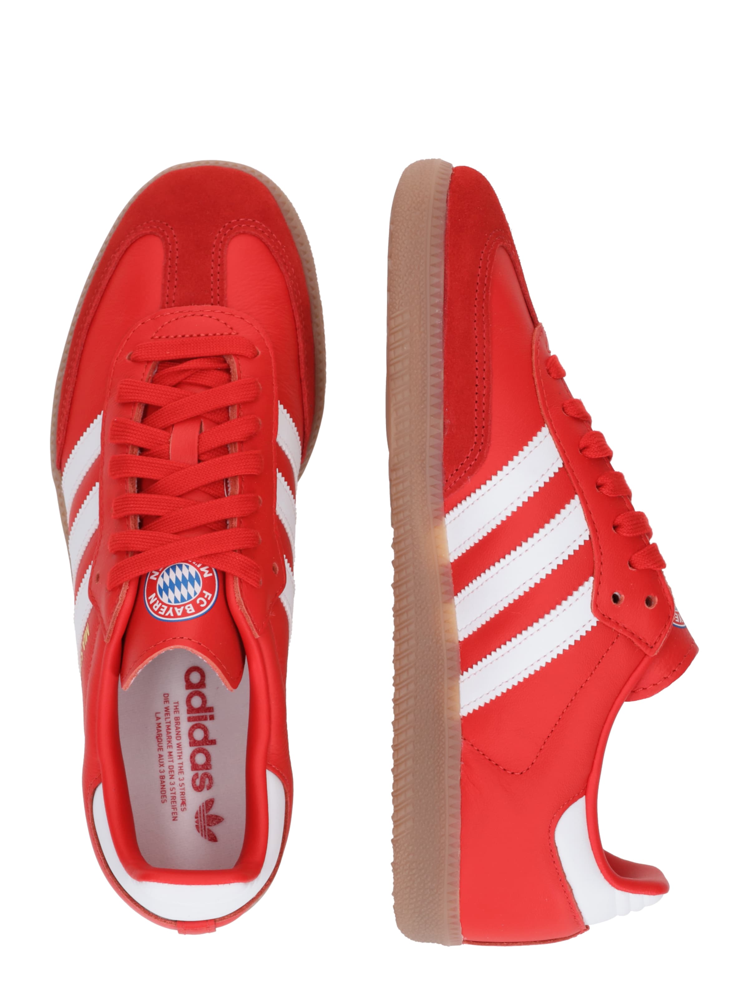 ADIDAS ORIGINALS Σνίκερ χαμηλό 'Samba Licensed' σε κόκκινο