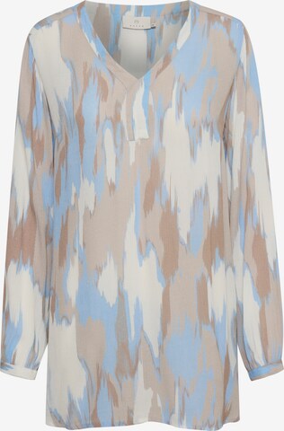 Kaffe Tunic 'Fleur' in Beige: front