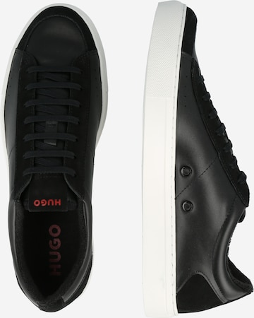 HUGO Red Sneakers 'Futurism' in Black