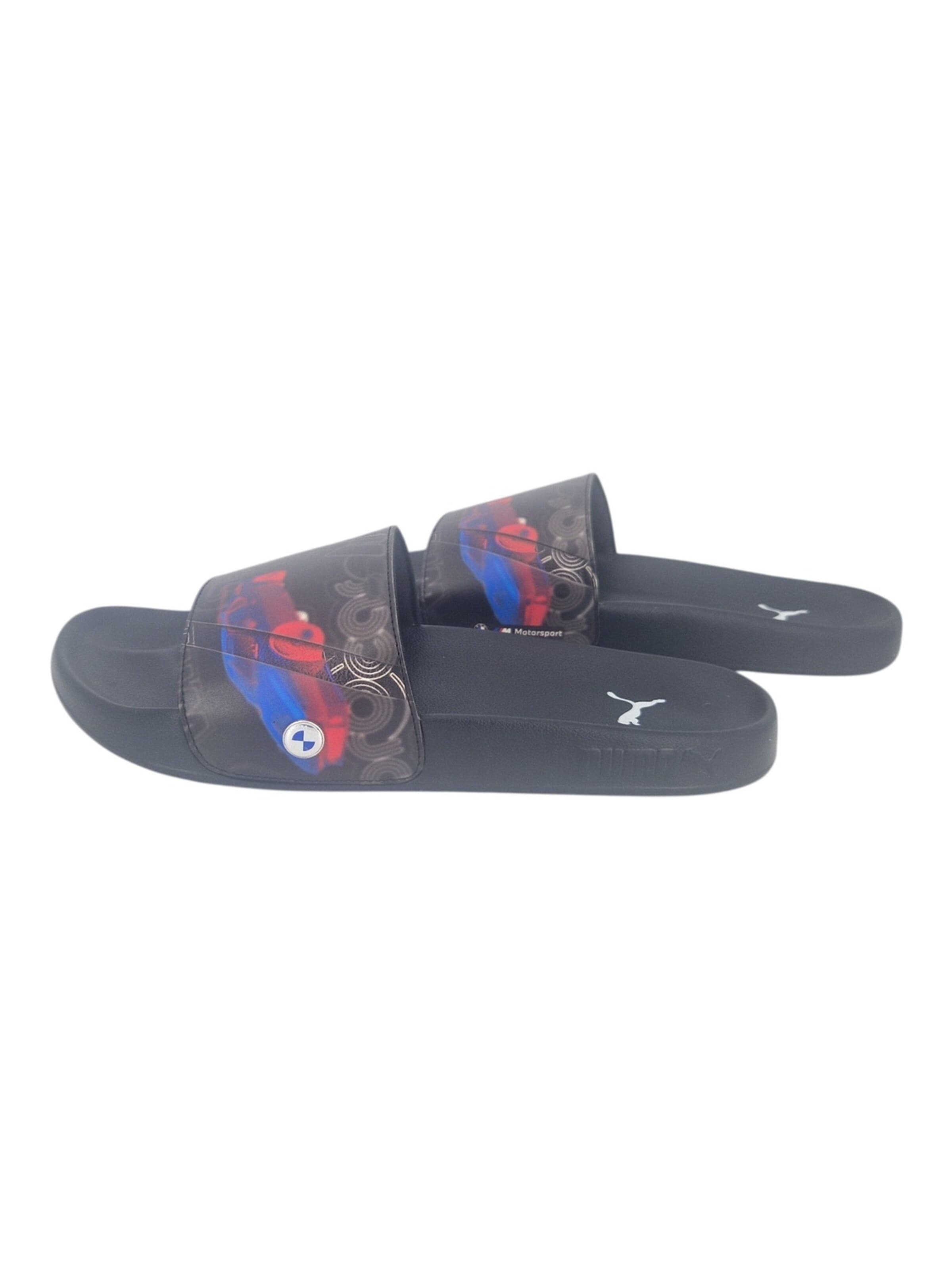 PUMA Beach & Pool Shoes 'BMW MMS Leadcat 2.0 Graphic' in 43 in Black, Item view