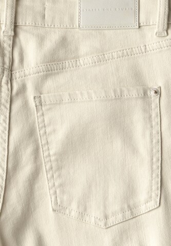 Street One Studio Wide leg Jeans in Beige