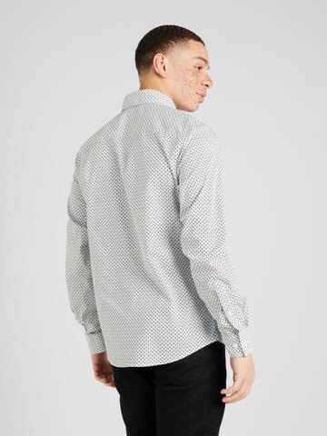 s.Oliver Slim fit Button Up Shirt in White