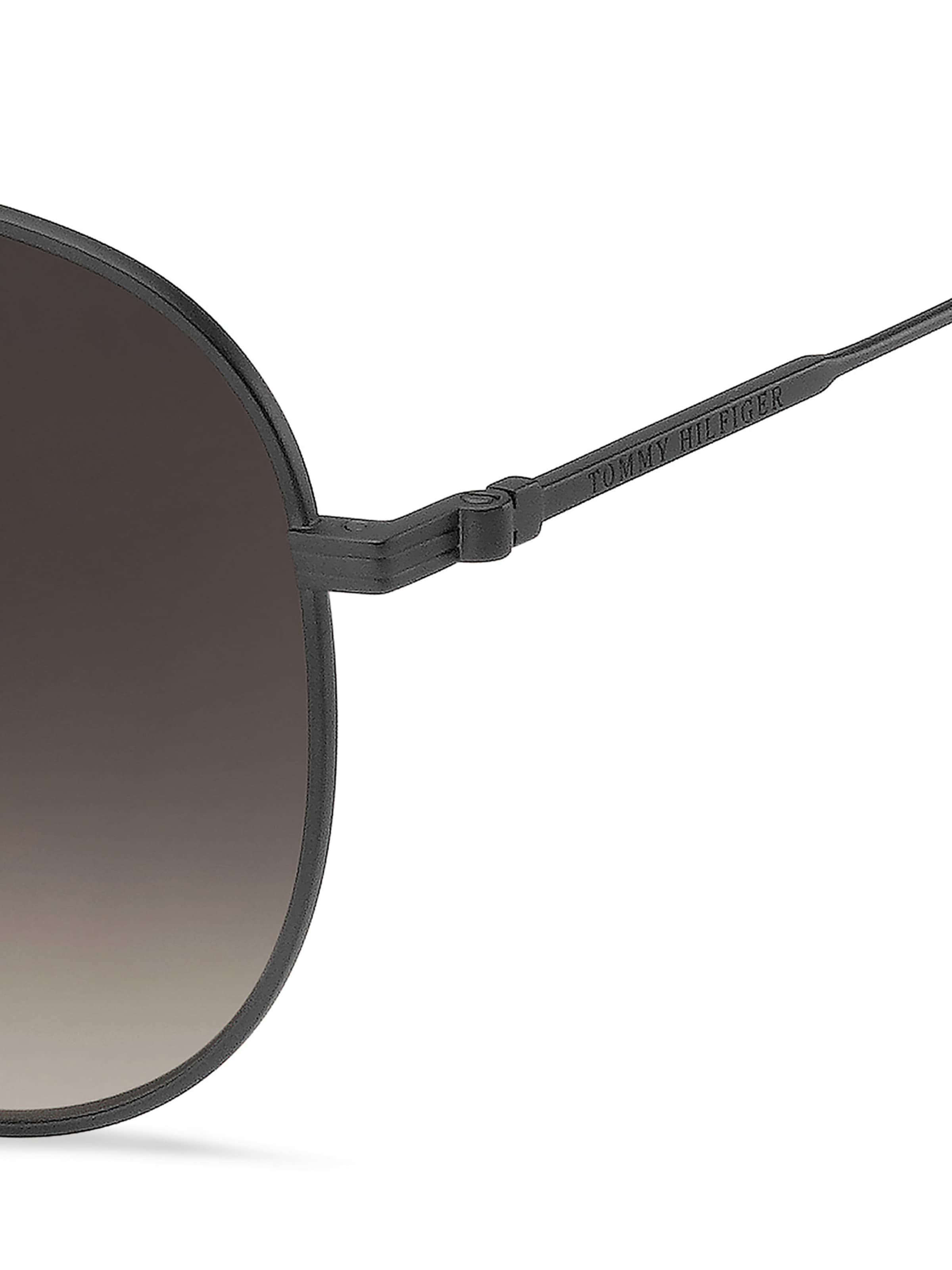 TOMMY HILFIGER Okulary przeciwsłoneczne w kolorze czarny