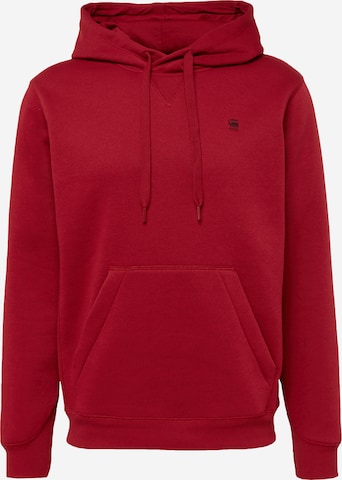 G-Star RAW Sweatshirt 'Premium Core' in Rood: voorkant