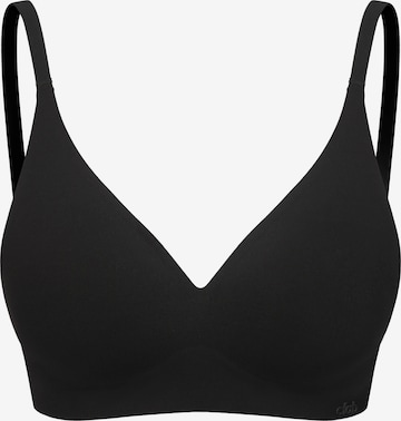 cfab Push-up BH in Schwarz: Vorderseite