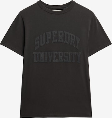 Superdry & Co Oversized shirt in Grey: front