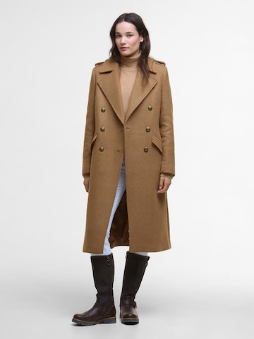 Manteau mi-saison Barbour en beige : devant