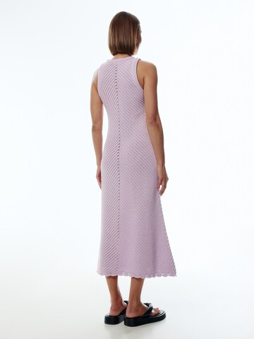 EDITED Knit dress 'Leila' in Purple