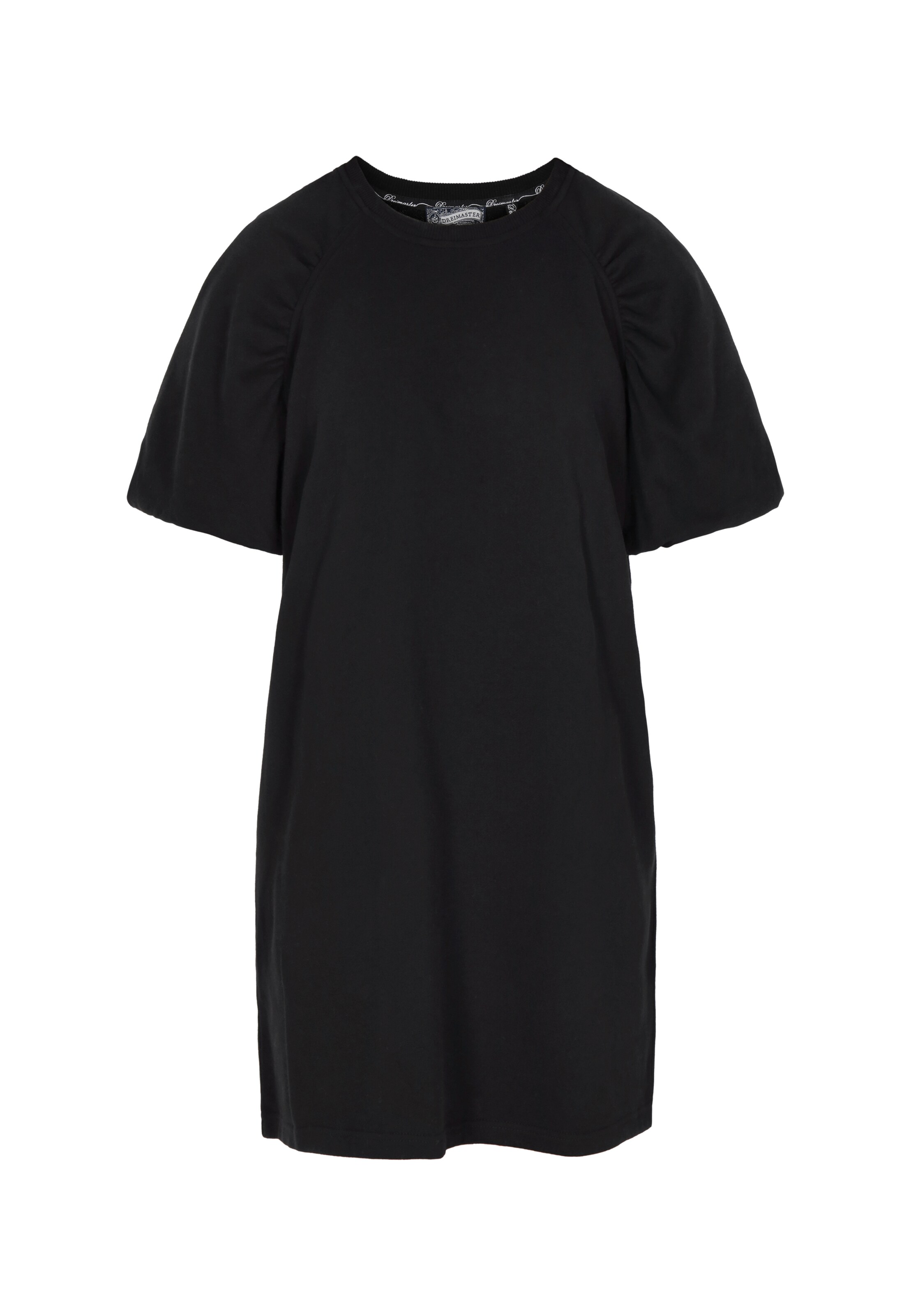 DreiMaster Vintage Kleid in Schwarz: Vorderseite