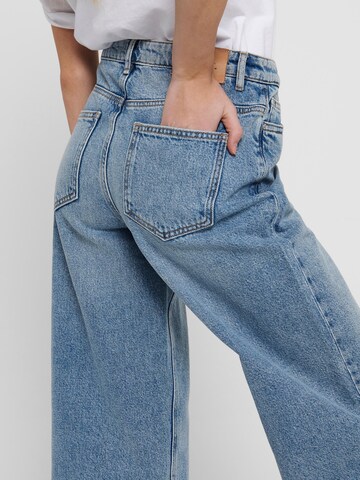 ONLY Wide leg Jeans 'Sonny' i blå