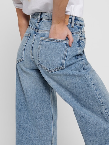 Wide leg Jeans 'Sonny' di ONLY in blu