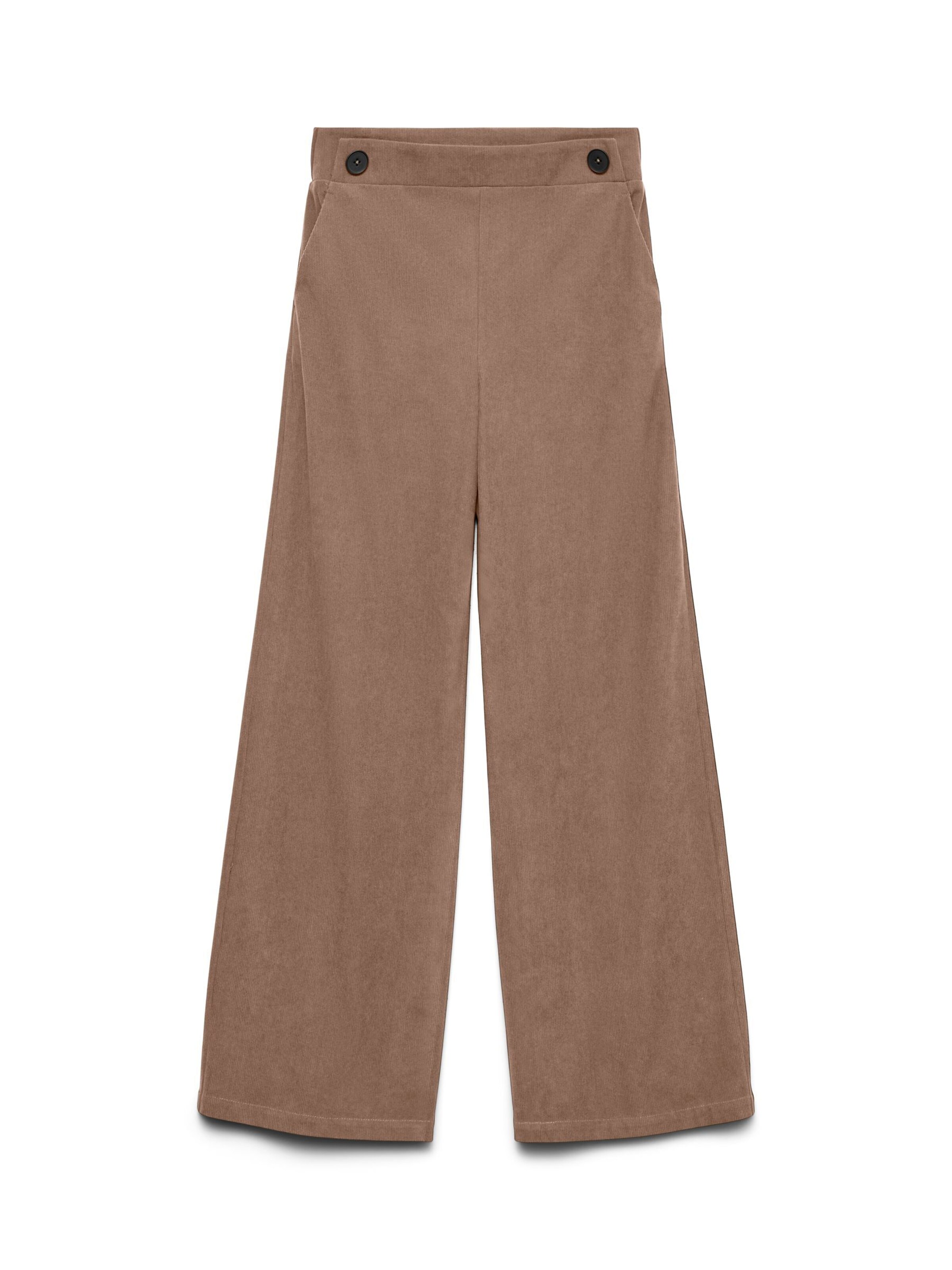 VERO MODA - Pantalón en beige: frente