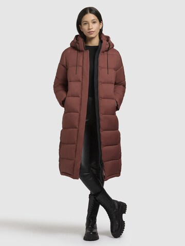 khujo - Sobretudo de inverno ' JULINA3 ' em vermelho