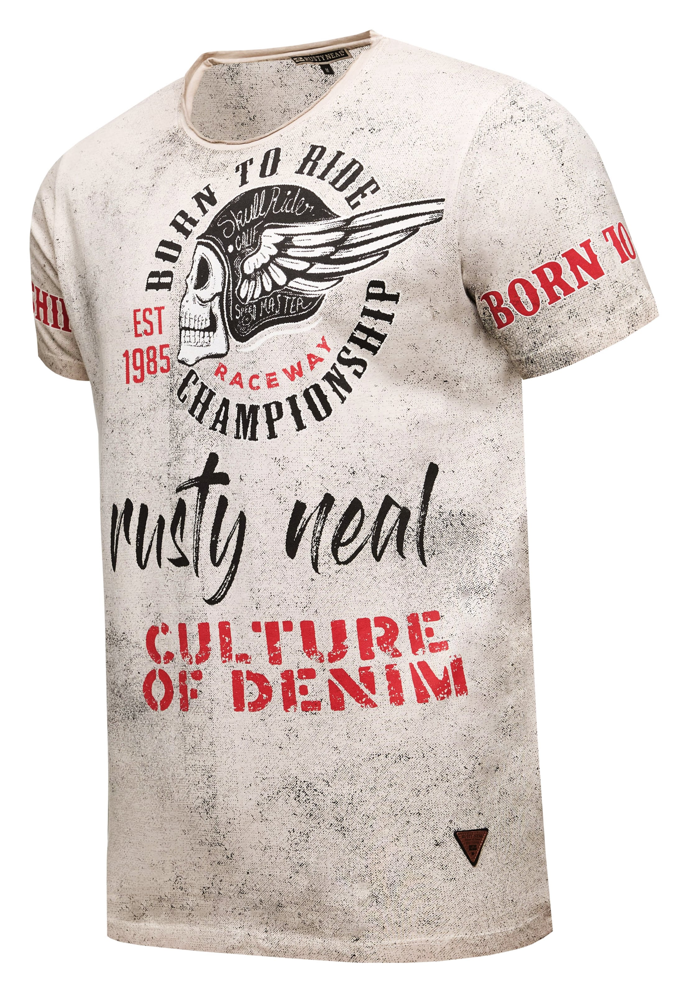 Rusty Neal T-Shirt in Beige