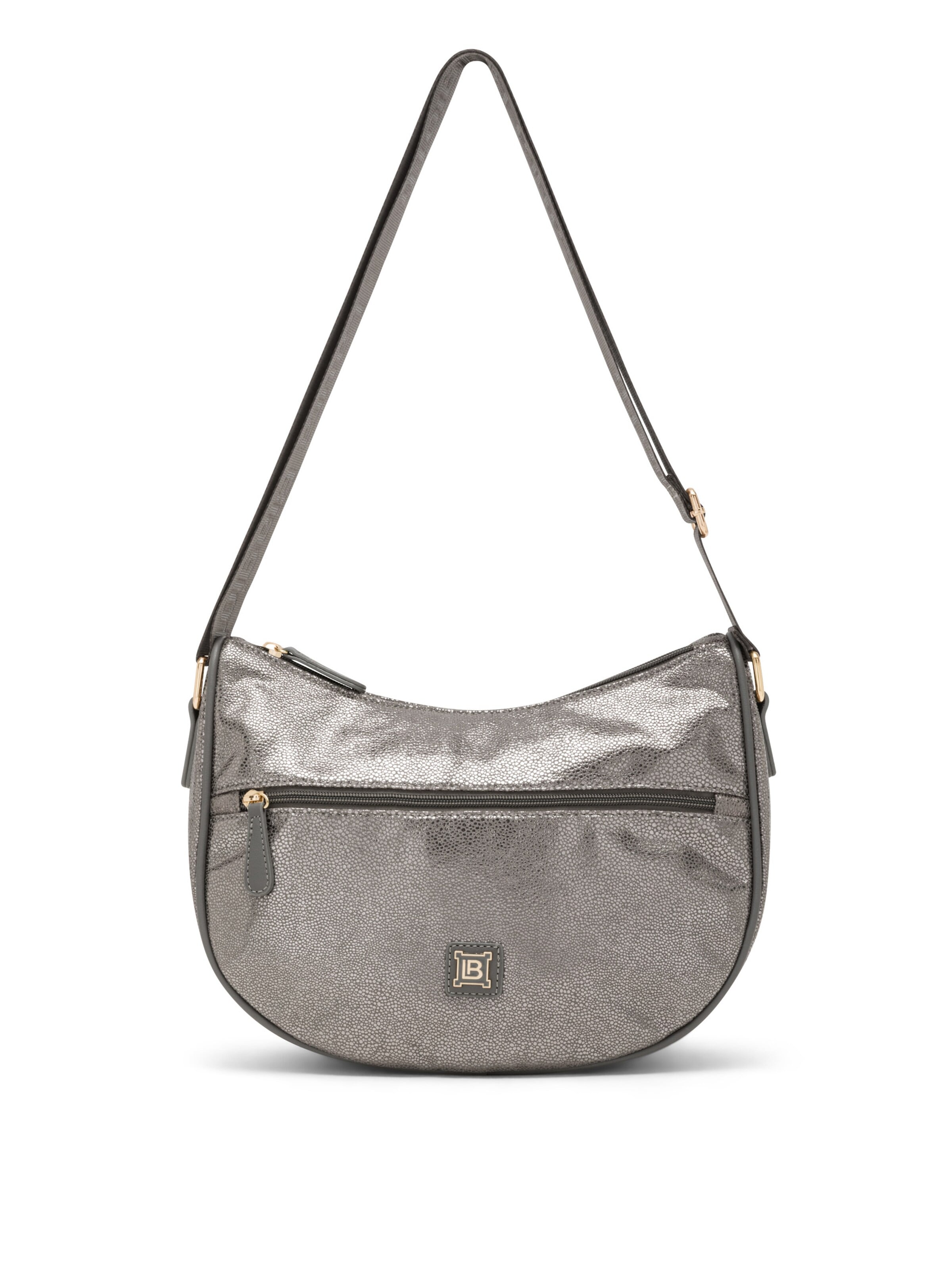 Laura Biagiotti Crossbody bag 'Tapiro 33' in Grey: front