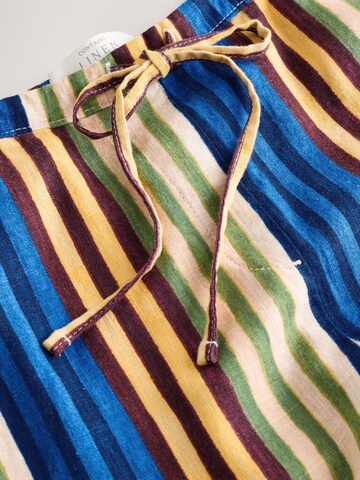 Wide Leg Pantalon Next en bleu