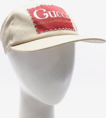 Gucci Mütze M in Weiß: predná strana