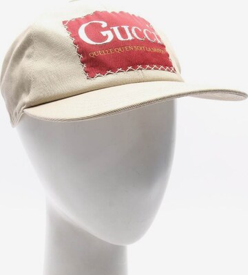 Gucci Hat & Cap in M in White: front