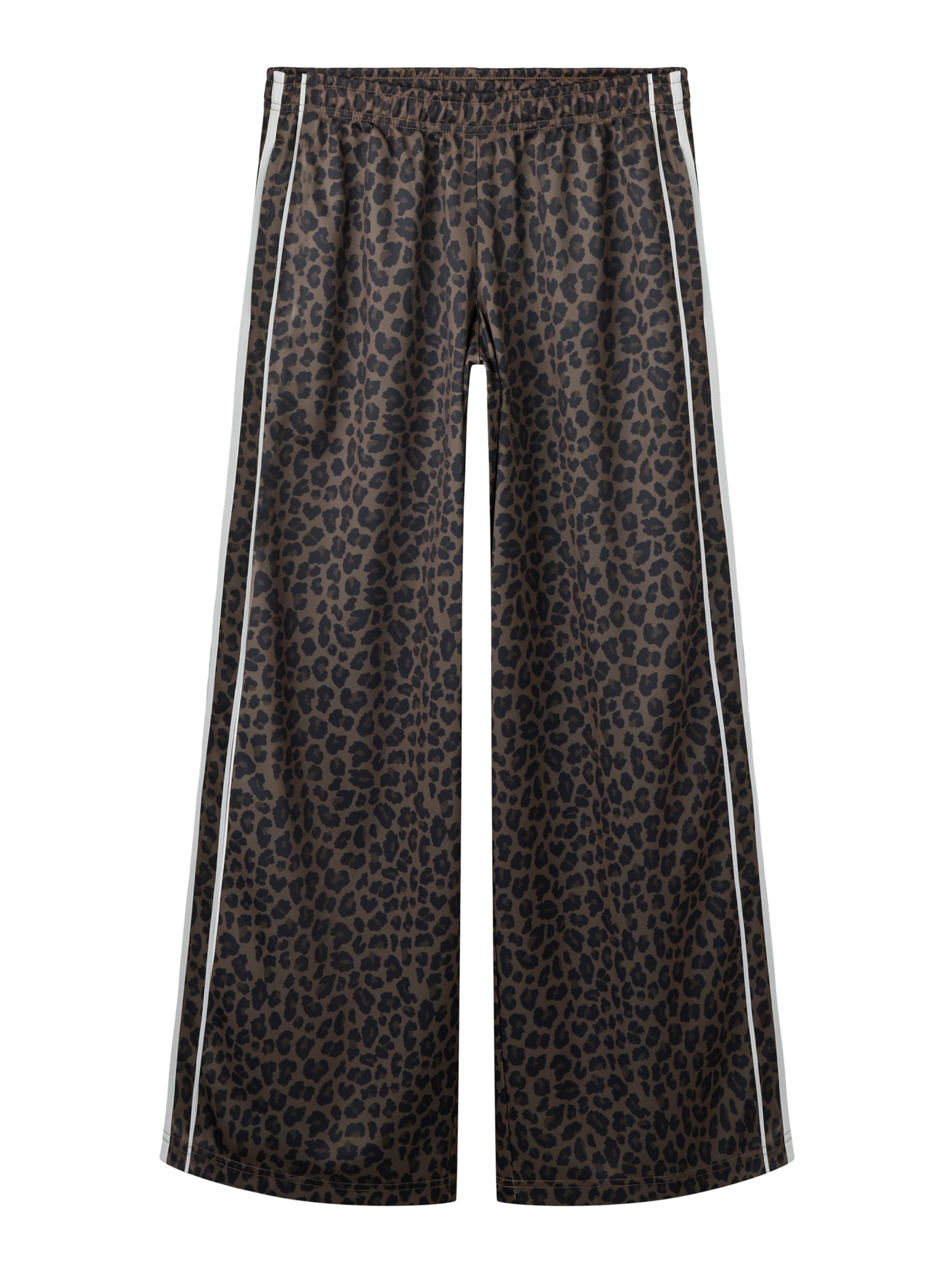 LMTD - Pierna ancha Pantalón en marrón: frente