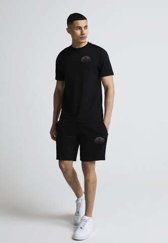 Zavetti Canada Regular Shorts 'Botticini Compatto' in Schwarz