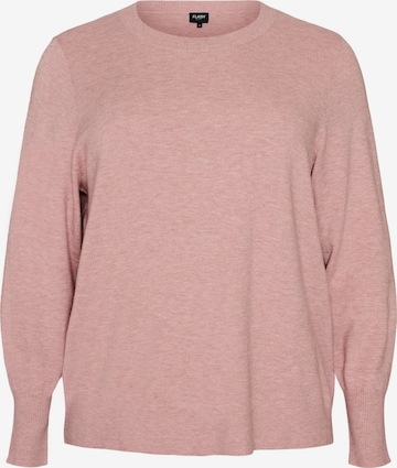 Felpa di Zizzi in rosa: frontale