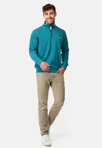 Sweat-shirt 'Corey' INDICODE JEANS en bleu