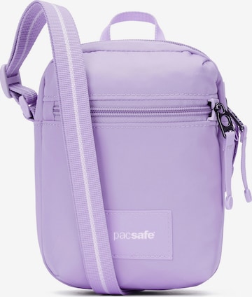 Pacsafe Crossbody Bag in Purple: front
