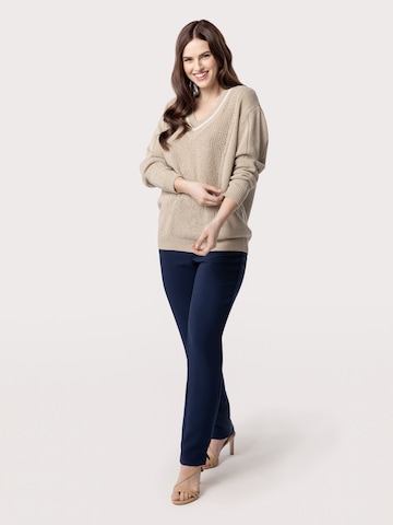 Quiosque Sweater '6UF001' in Beige