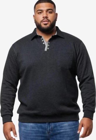 Lavecchia - Sudadera 'LV-602 Übergrößen' en gris: frente