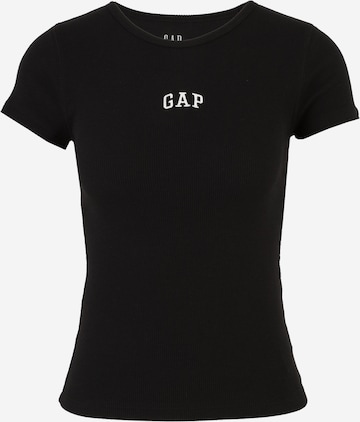 T-shirt Gap Tall en noir : devant