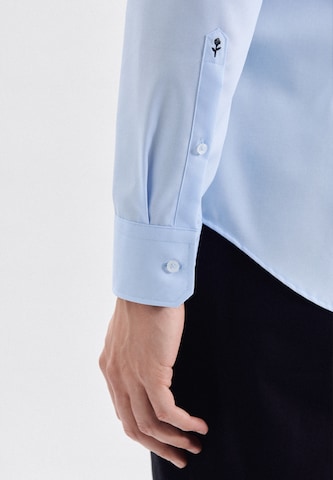 SEIDENSTICKER Slim Fit Бизнес риза 'Smart Classics' в синьо