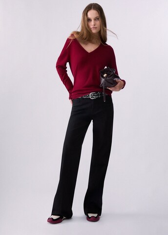 Wide leg Pantaloni de la Liu Jo pe negru