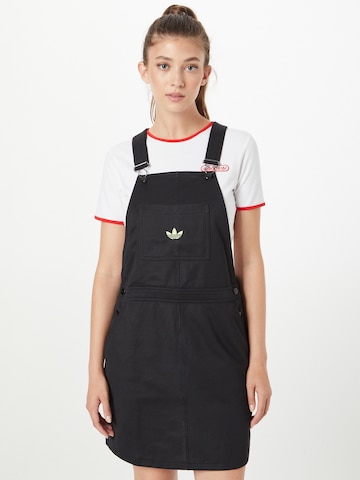 ADIDAS ORIGINALS Overall Skirt in Black: front