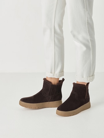 Tamaris Stiefelette in Braun: Vorderseite