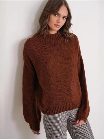 Pullover 'Pullover' di MixRay in marrone: frontale