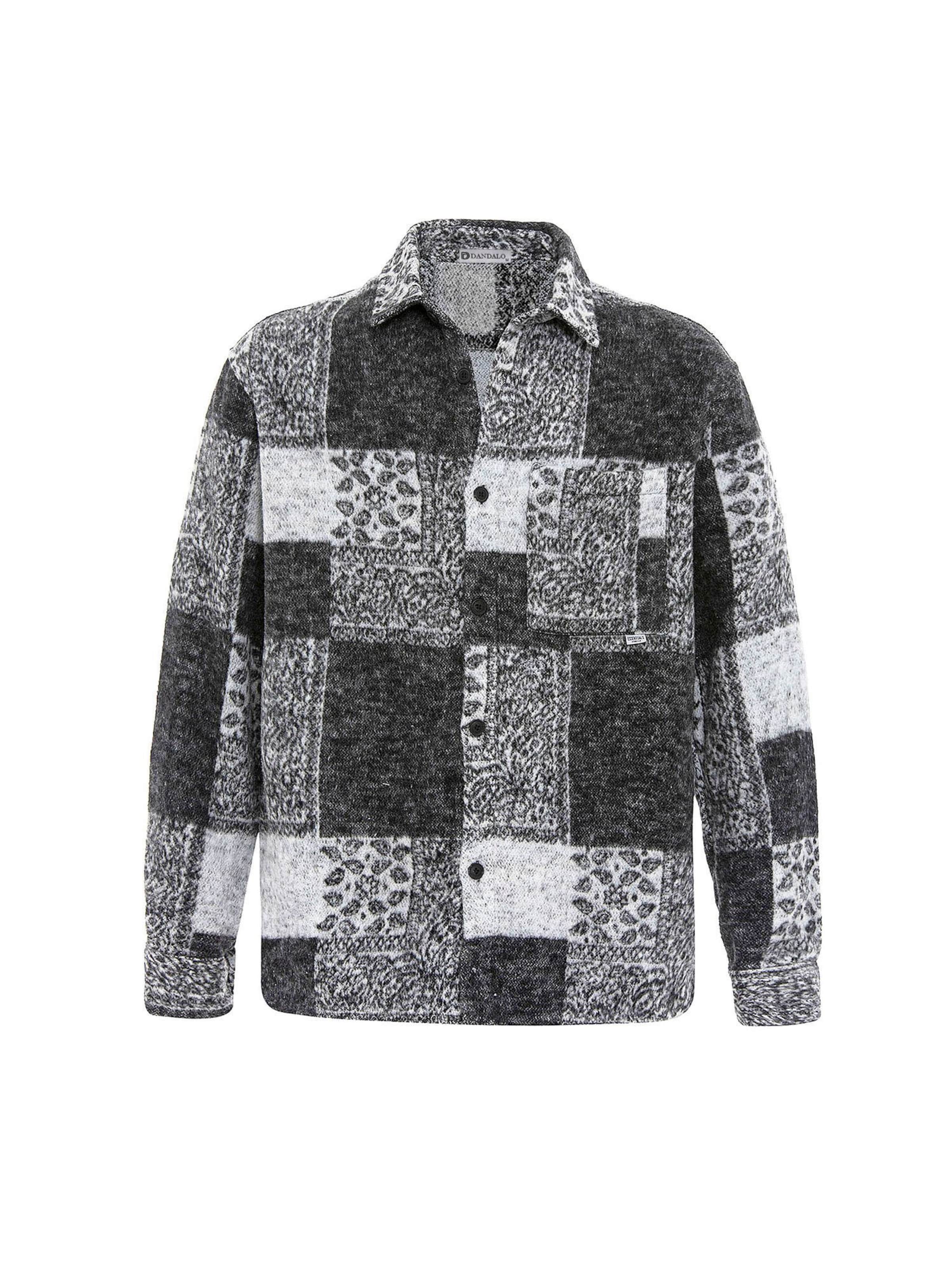 Dandalo Comfort Fit Πουκάμισο σε μαύρο: μπροστά