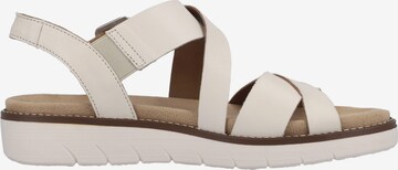 REMONTE Sandalen met riem in Beige