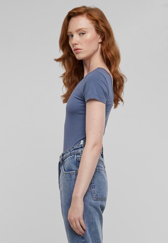 Urban Classics Shirt Bodysuit in Blue