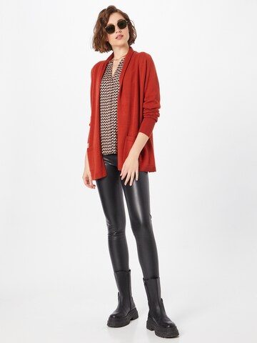 COMMA Knit Cardigan in Red