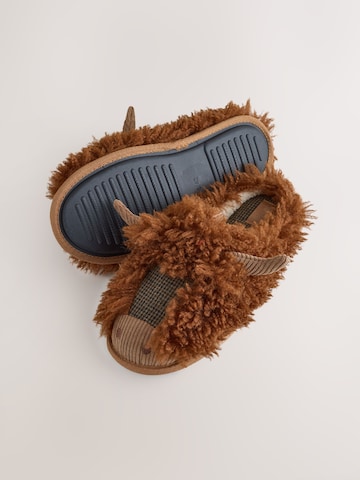 Pantoufle Next en marron