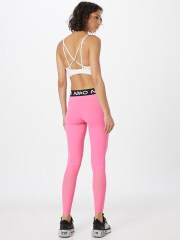 NIKE Skinny Sports trousers in Pink