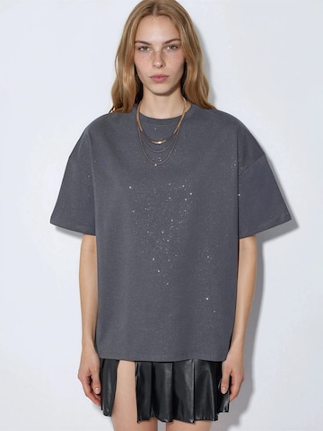 T-shirt Busem en gris : devant