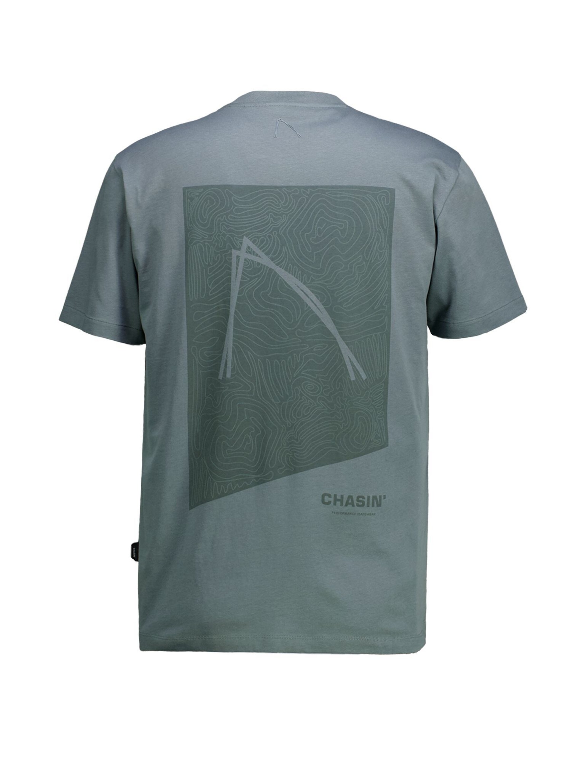 CHASIN' T-Shirt 'Motan' in Grün