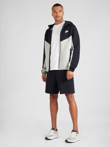 Nike Sportswear Sweatjacka 'Tech Fleece' i grå