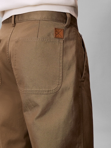 Loosefit Pantalon chino '90s' Calvin Klein Jeans en marron