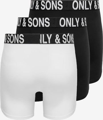 Only & Sons Boxer shorts 'FITZ' in Black