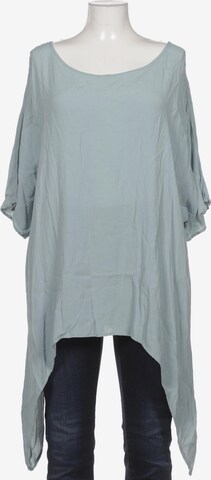 Junarose Blouse & Tunic in 6XL in Blue: front